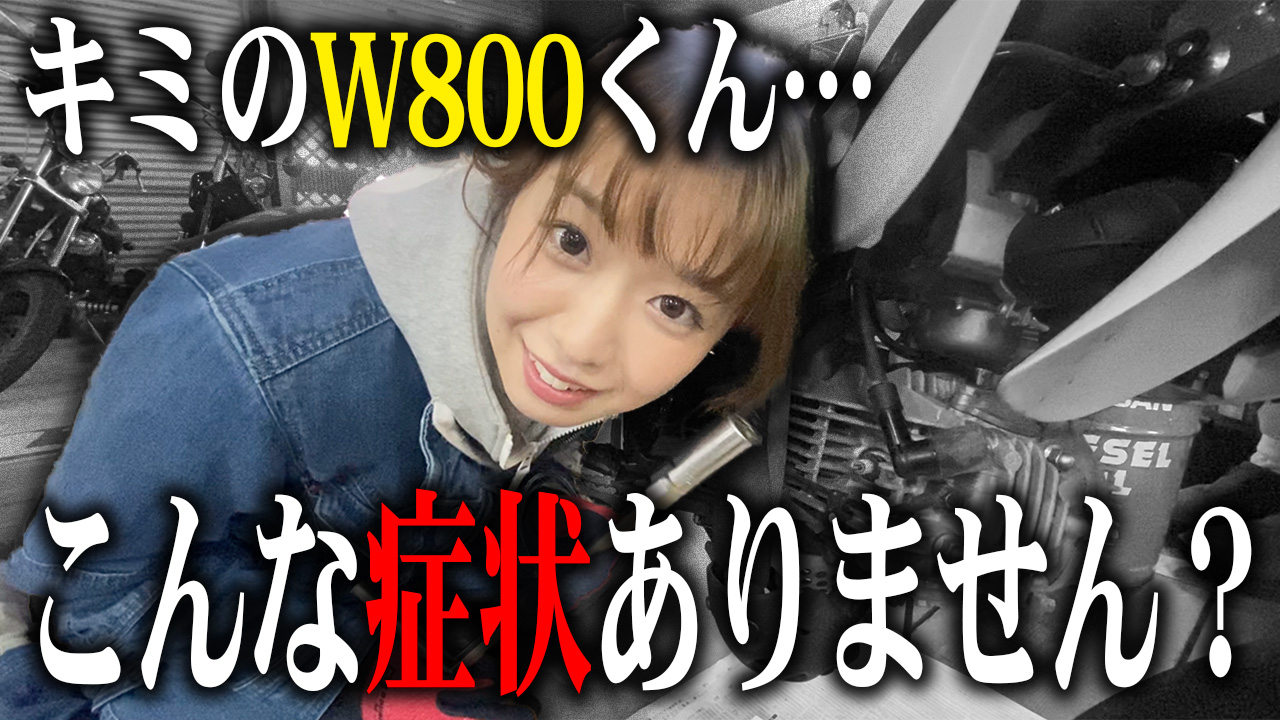 W800によくあるトラブルと査定への影響