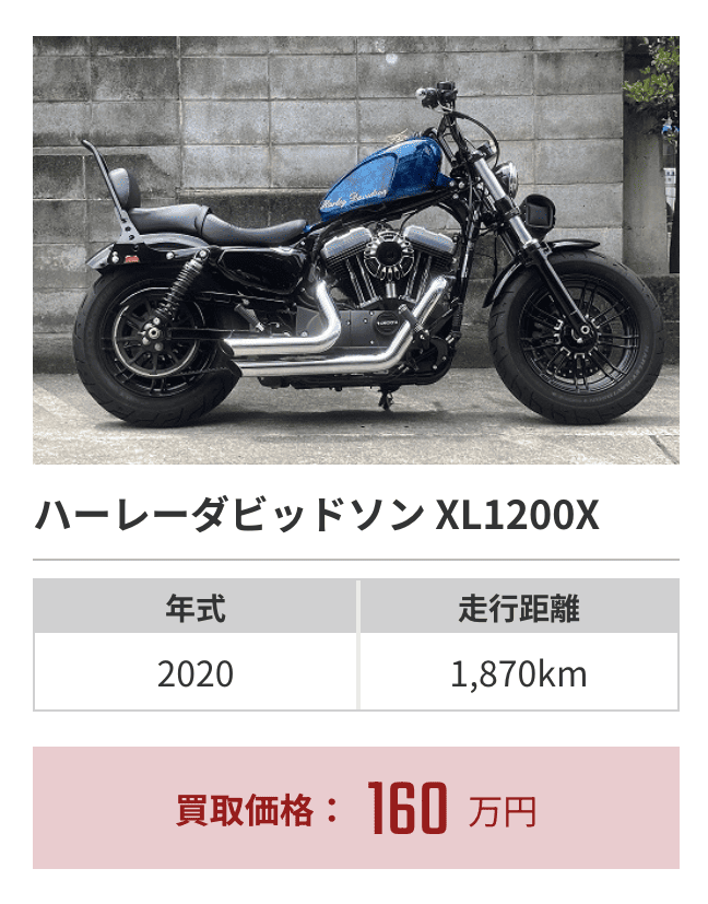 バイク館買取事例⑤XL1200X