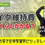 バイクの維持費は250ccが最強？原付から大型まで排気量別の年間費用をシミュレーション