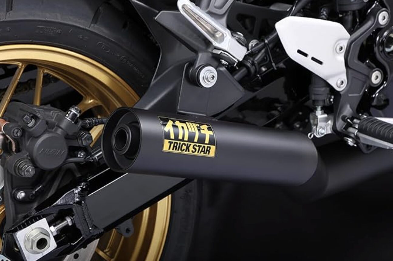 政府認証ショートフルエキゾーストマフラー イカヅチ管｜トリックスター