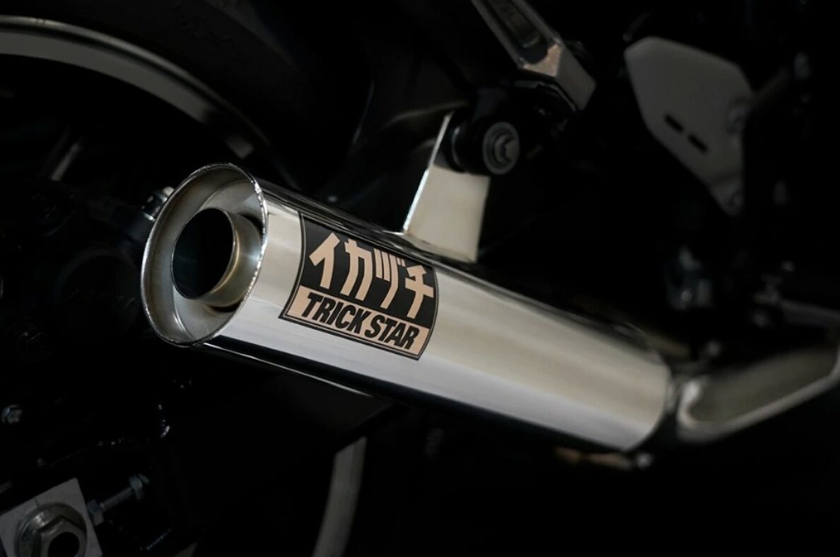 政府認証スリップオンマフラー イカヅチ管｜トリックスター