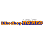 「バイクショップロミオ」ロゴ