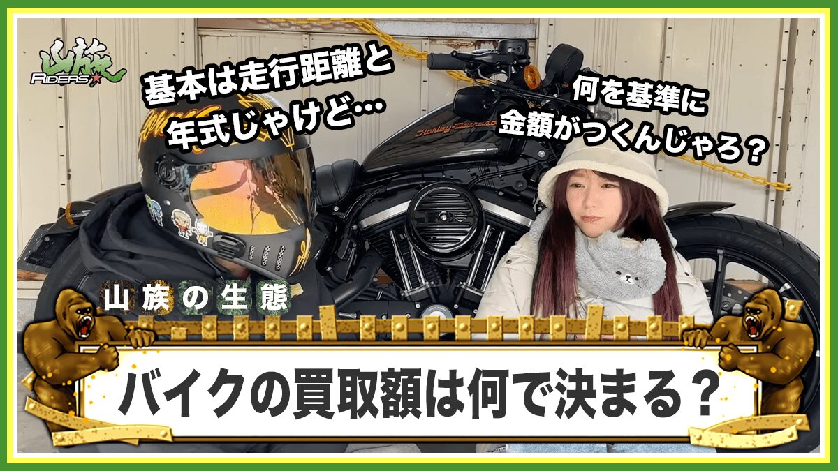 バイクの買取額は何で決まる？高く売るための評価ポイント